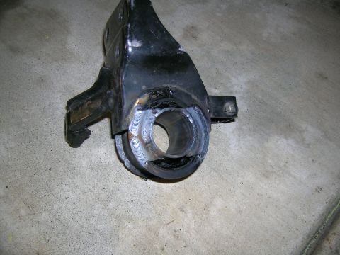 1995 Ford Probe - This is a welded suspension component, likely modified for a custom build.