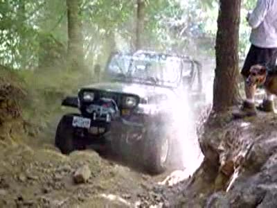 1995 Jeep Wrangler - The Jeep puttin' up a fight on Saddle Up...