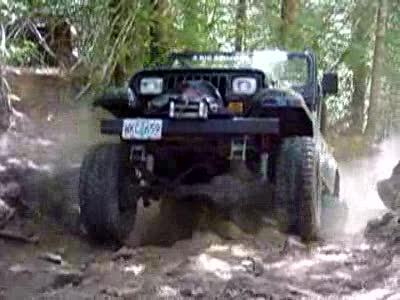 1995 Jeep Wrangler - More Jeep violence...