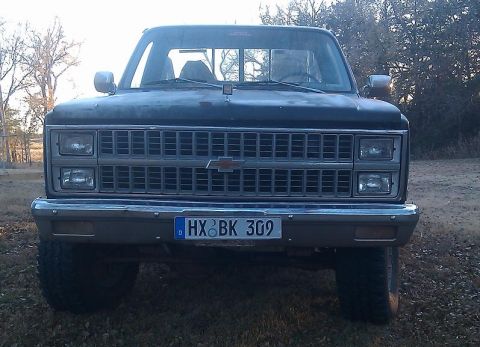 2000 Mercury Grand Marquis - Front view of a Chevrolet pickup truck, likely from the early 1980s, with a prominent grille.