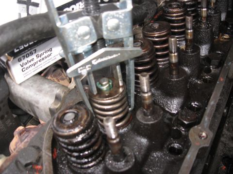 1981 Ford Bronco - Setting the keepers in place. Took a little wiggling around and taping to get them to seat.