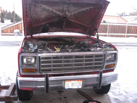 1981 Ford Bronco - Has its face back again.