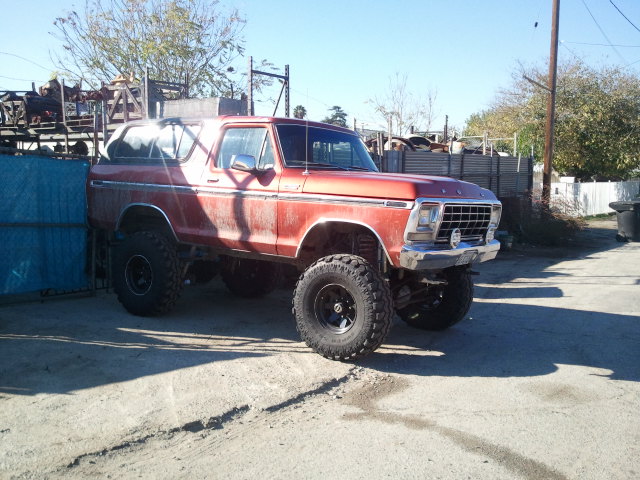 1979 Ford Bronco “big orange”