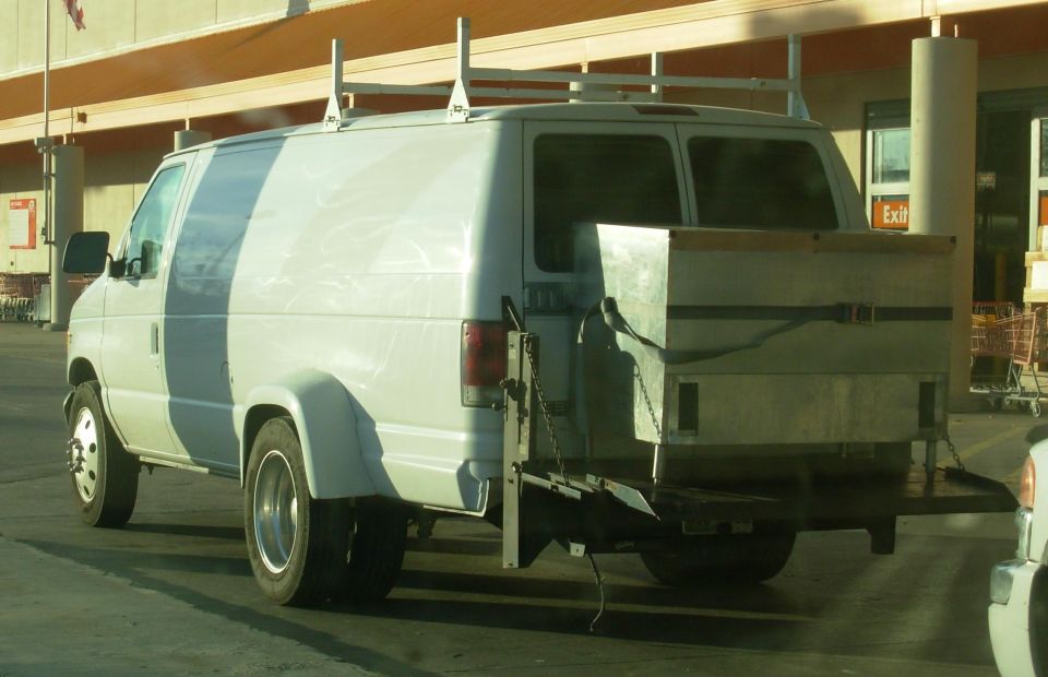 Duallie E350 spotted at the Bartlett Home Depot.