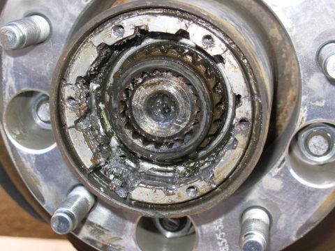 1983 Ford Bronco - Eventually, most of the sections with threads had pulled out.