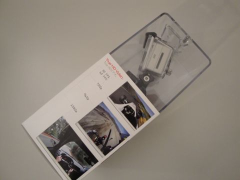 1993 Ford Taurus - Action camera in its original packaging, showing resolution and frame rate options.