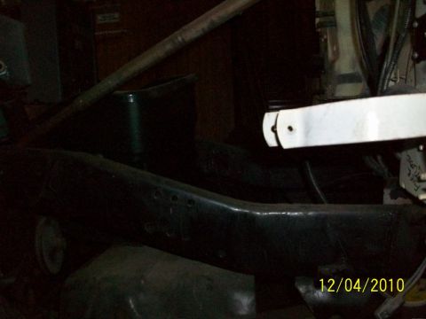 1986 Jeep Wagoneer - Vehicle frame and suspension components are visible in this close-up shot.