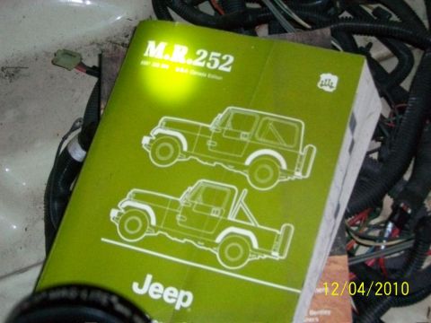 1986 Jeep Wagoneer - This Jeep service manual displays diagrams of the CJ-7 and CJ-8 models, not a 1986 Jeep Wagoneer.