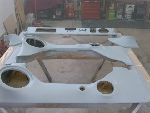 1975 Ford Bronco - primed and sanded