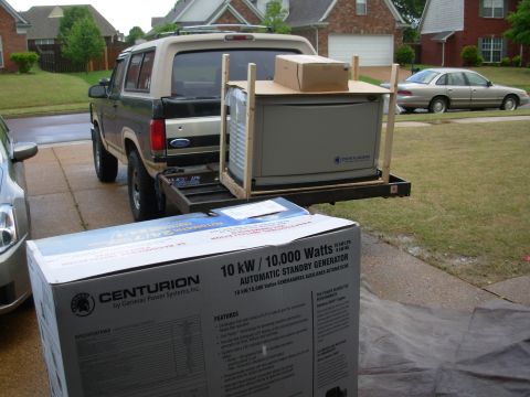 2004 Land Rover Land Rover - The forklift where I bought it made moving this thing look easy. I wasn't sure what was going to happen, but I managed to get it to the gro…