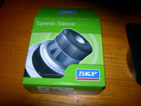 1984 Ford Bronco - Packaging for an SKF Speedi-Sleeve, a part used in automotive repair.