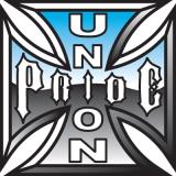 1995 Ford Bronco - A graphic logo an Iron Cross design with the words 'UNION PRIDE' emblazoned on it.