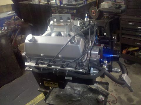 1994 Ford F-150 - Custom V8 engine assembly with aftermarket performance parts visible.