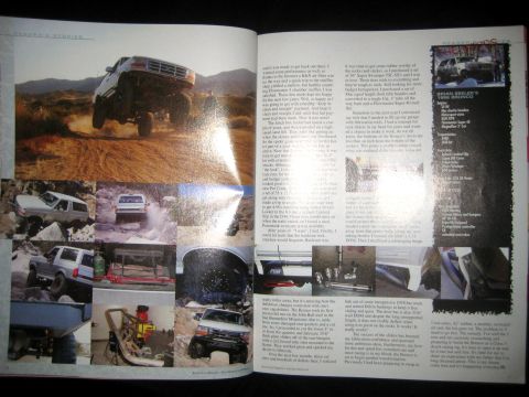 1996 Ford Bronco - This 1996 Ford Bronco is shown in action during an off-road excursion.