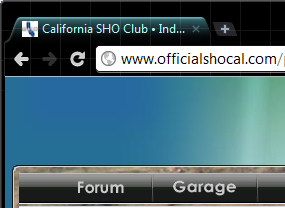 1993 Ford Taurus - Website screenshot shows the California SHO Club's online presence.