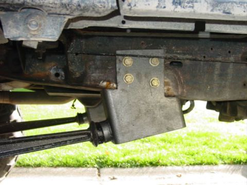 1990 Ford Bronco - brackets