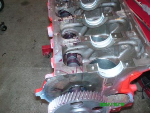 1982 Ford Bronco - Using lots of assembly lube putting it together.