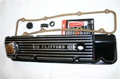 1982 Ford Bronco - Extra space is needed for the roller rockers and Clifford had this nice looking cover.