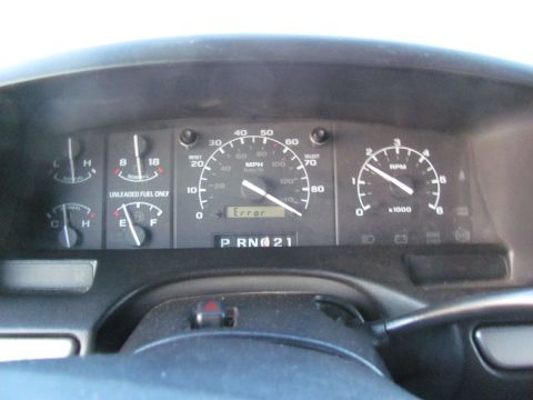1995 Ford Bronco - Failed PSOM with an error message and instant max speed with any movement.