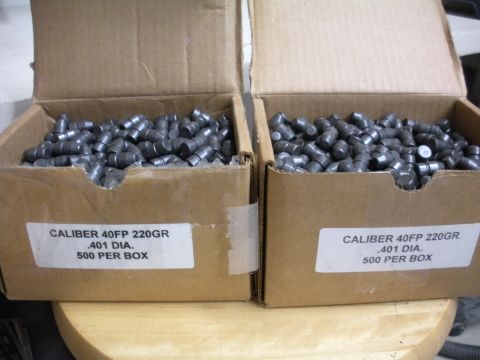 1996 Ford Bronco - Boxes of bullets are shown, with text indicating caliber and quantity.