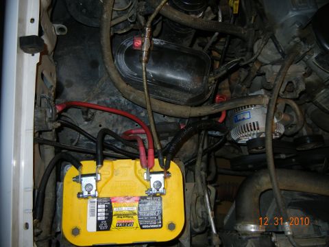 1996 Ford Bronco - cable routing