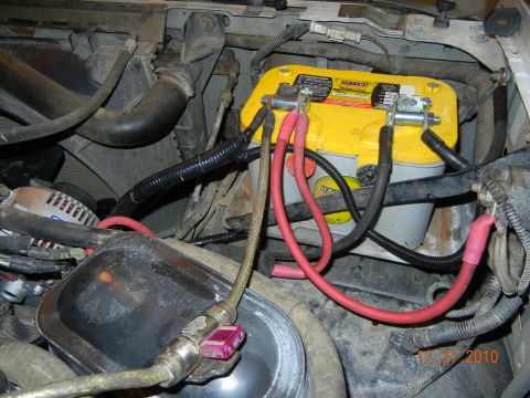 1996 Ford Bronco - cable routing