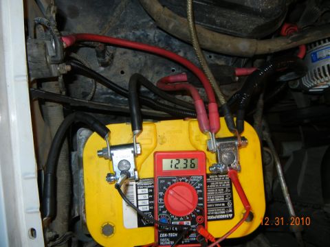 1996 Ford Bronco - But then I shut the engine off, and the batter is right where it should be at 12.36volts