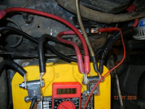 1996 Ford Bronco - It's only charging at 11.79 volts at idle.