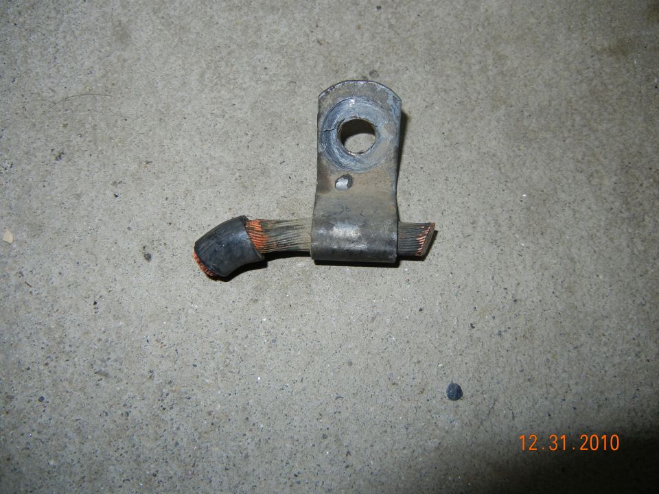 factory chassis ground connection. Perfect way to let in a bunch of corrosion.