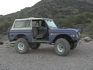 1971 Ford Bronco - Purple is her color