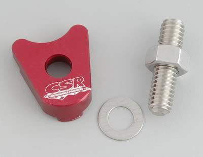 1990 Ford Bronco - A red metal bracket with a CSR logo is shown with a bolt and washer.