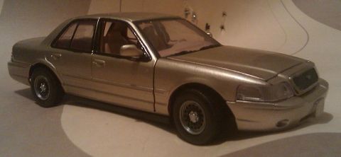 2000 Mercury Grand Marquis - Model car that appears to be a 2000 Mercury Grand Marquis.