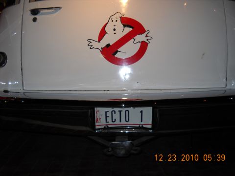 1982 Ford Bronco - This vehicle is decorated as the Ecto-1 from the Ghostbusters movie.