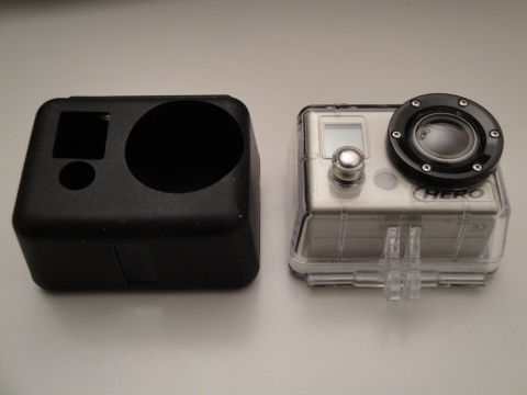 1993 Ford Taurus - GoPro camera and its accessories shown on a flat surface.