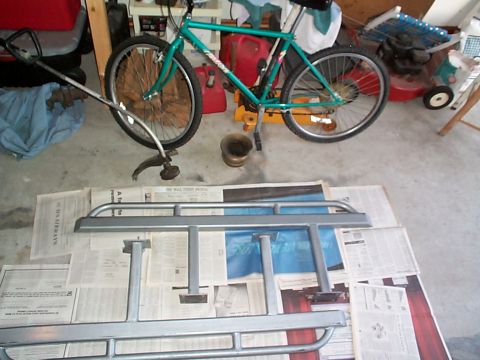 1992 Ford Bronco - Heavy duty sliders built by Dave Edwards High Desert Off Road. These will be installed once I get around to drilling the holes in the frame.