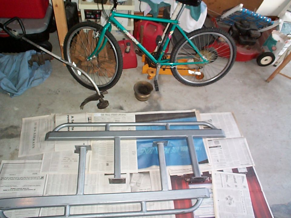 Heavy duty sliders built by Dave Edwards High Desert Off Road.  These will be installed once I get around to drilling the holes in the frame.