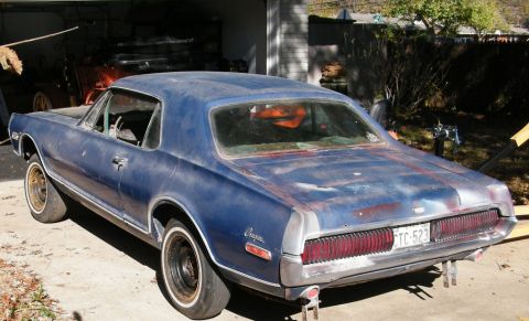1968 Mercury Cougar “Madras Blue GT-E”