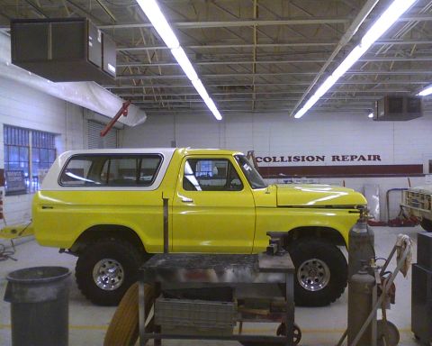 1978 Ford Bronco - All lights, grills, rock sliders and new bumpers will be installed next. Also the new grill will go one next.