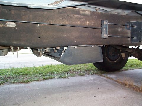 1992 Ford Bronco - Towards the rear of the driver's side.