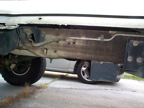 1992 Ford Bronco - Passenger side rear.