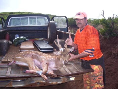 1991 Ford Bronco - Richie deer hunting on Lanai.