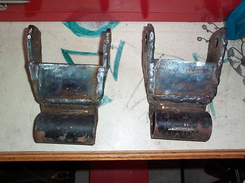 1992 Ford Bronco - Reinforced shackles, courtesy of Keith Lawyer, from FullsizeBronco.com. I think you need shackle bushing part #4-2144 as seen here: http://…