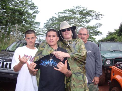 1991 Ford Bronco - Sean, Peter Boy, Mr. Gene Simmons and Richie.