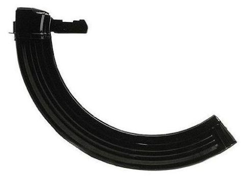 2000 Mercury Grand Marquis - This black plastic trim piece features a ribbed texture and a mounting bracket, likely for automotive use.
