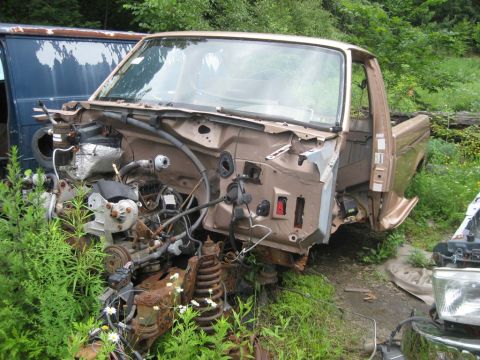 1983 Ford Bronco - This truck donated it's rocker panels and lower B posts for the 2009 - 2010 round of body work