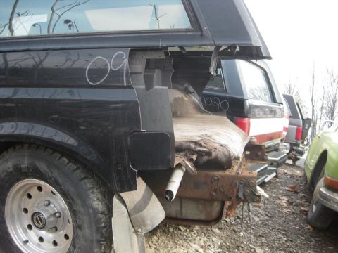 1983 Ford Bronco - A better shot of the donors missing BUT. Cut out the rear 20 inches with a sawzall. That was more than needed but I always like to take ext…