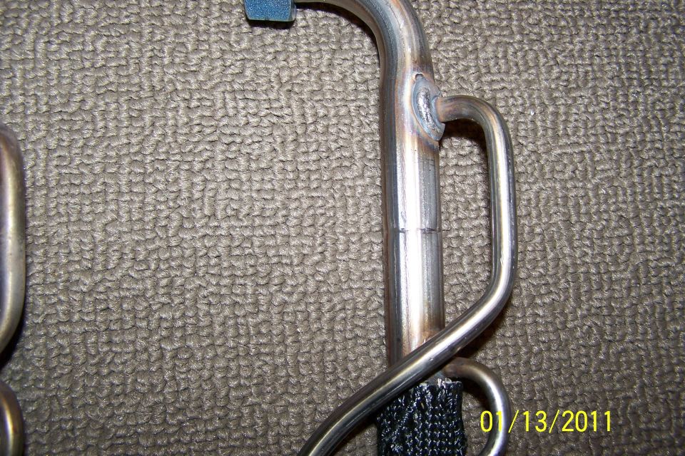 New air pipe has no bellows section