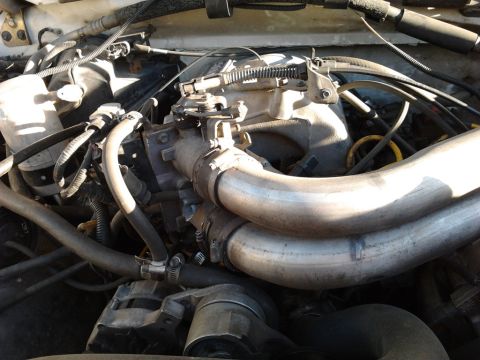 1992 Ford Bronco - 302 and custom cold air intake.