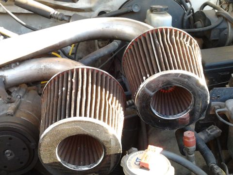 1992 Ford Bronco - custom cold air intake.