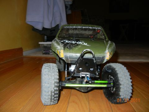 1996 Ford Bronco - This is a remote-controlled rock crawler, not a 1996 Ford Bronco.
